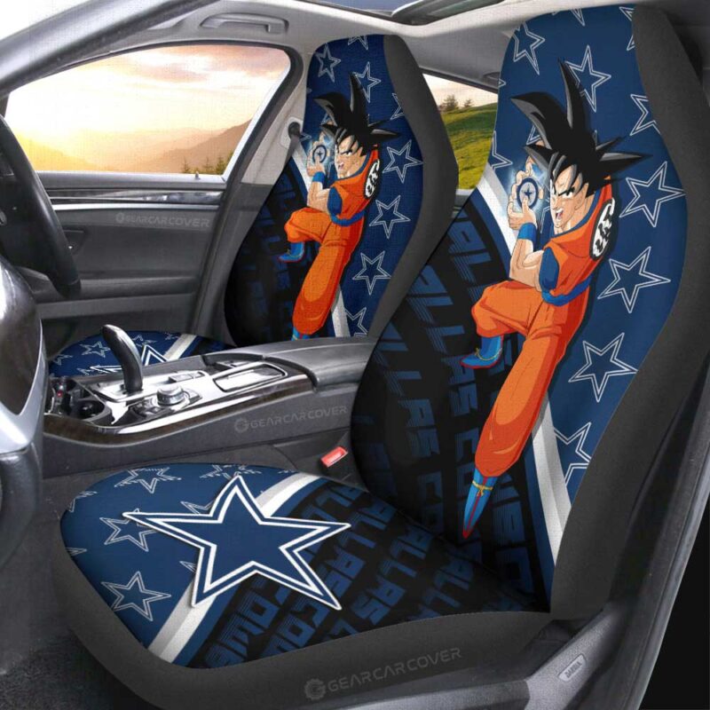 Dallas Cowboys Car Seat Covers Goku Car Decorations For Fans