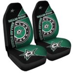 Dallas Stars Car Seat Covers Custom Car Decorations For Fans
