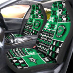 Dallas Stars Car Seat Covers Custom Ugly Style Car Accessories