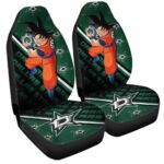 Dallas Stars Car Seat Covers Goku Car Decorations For Fans