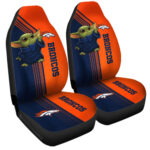 Denver Broncos Car Seat Covers Baby Yoda Car Accessories