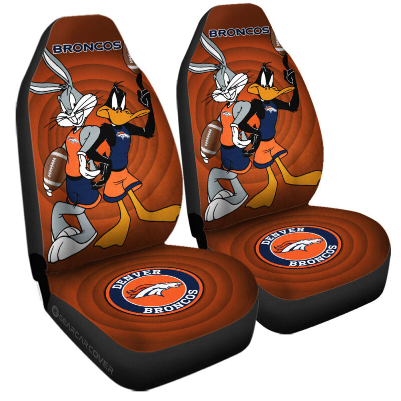 Denver Broncos Car Seat Covers Custom Car Accessories