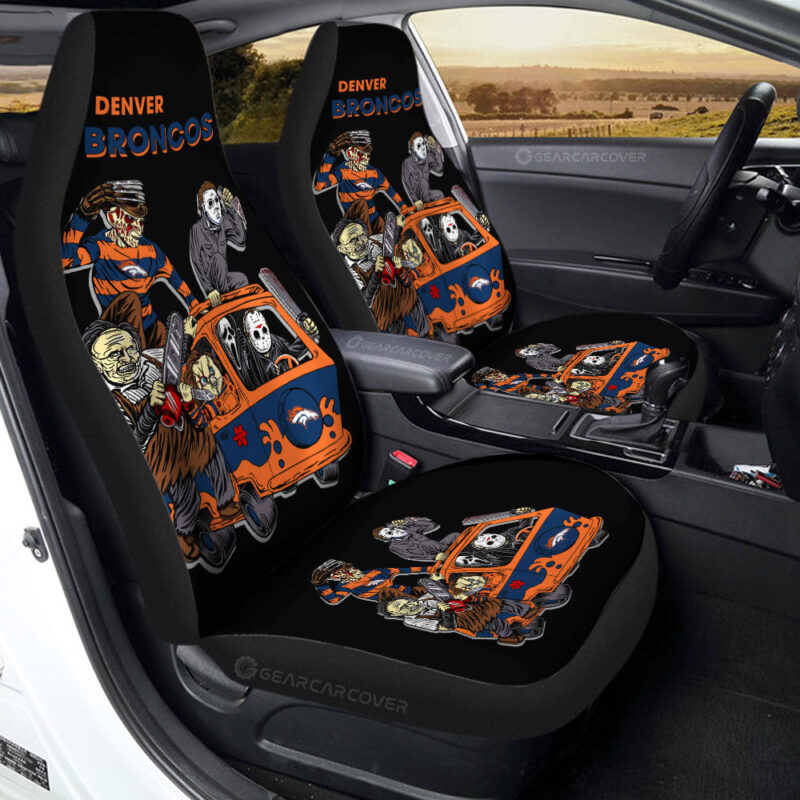 Denver Broncos Car Seat Covers Custom Car Accessories