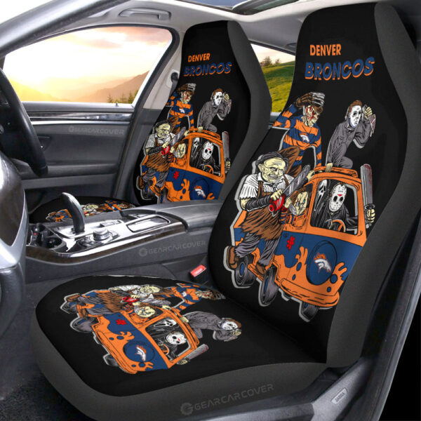 Denver Broncos Car Seat Covers Custom Car Accessories