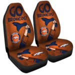 Denver Broncos Car Seat Covers Custom Car Accessories
