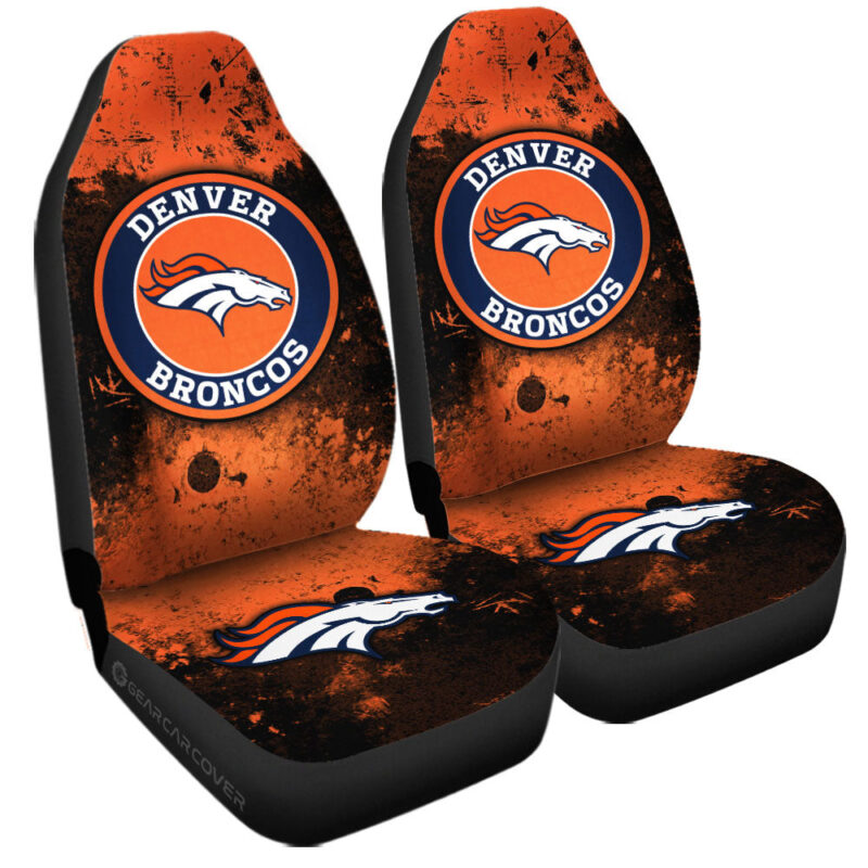 Denver Broncos Car Seat Covers Custom Car Accessories
