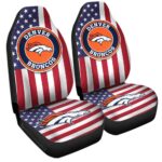 Denver Broncos Car Seat Covers Custom Car Decor Accessories