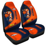 Denver Broncos Car Seat Covers Goku Car Accessories For Fans