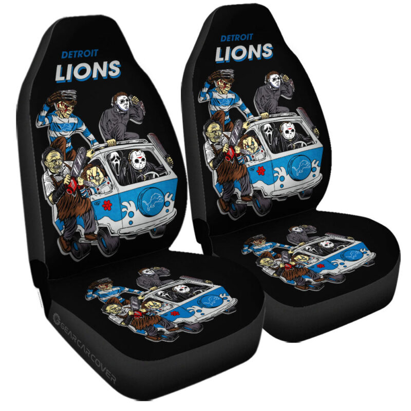 Detroit Lions Car Seat Covers Custom Car Accessories