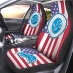Detroit Lions Car Seat Covers Custom Car Decor Accessories