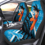 Detroit Lions Car Seat Covers Goku Car Accessories For Fans