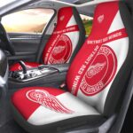 Detroit Red Wings Car Seat Covers Custom Car Accessories For Fans