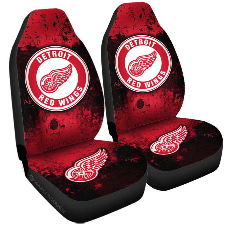 Detroit Red Wings Car Seat Covers Custom Car Accessories