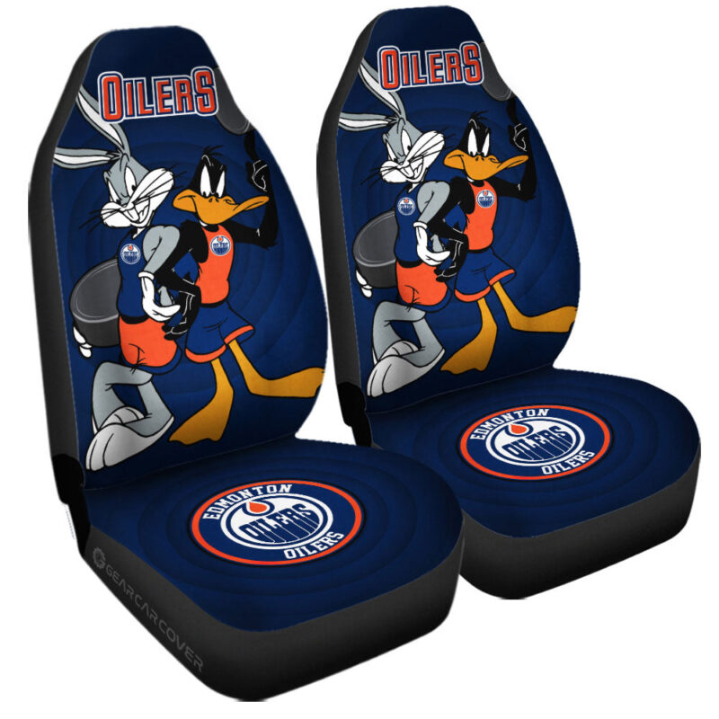 Edmonton Oilers Car Seat Covers Custom Car Accessories