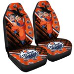 Edmonton Oilers Car Seat Covers Goku Car Decorations For Fans