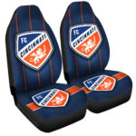 FC Cincinnati Car Seat Covers Custom Car Accessories For Fans