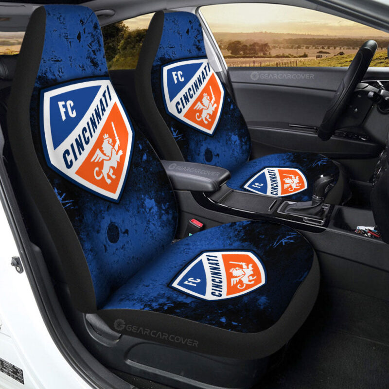FC Cincinnati Car Seat Covers Custom Car Accessories