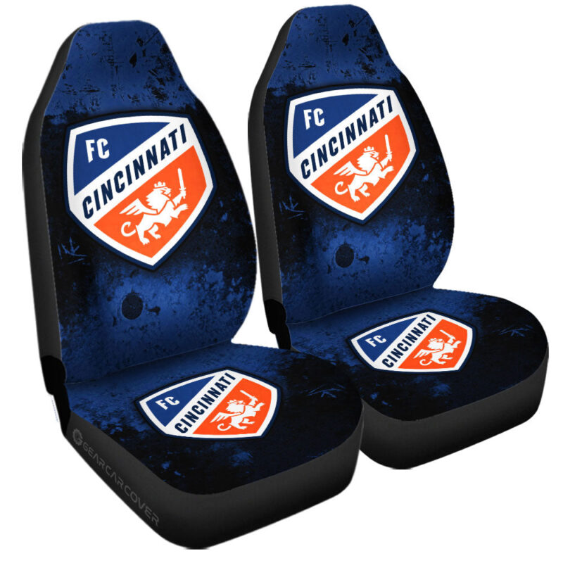 FC Cincinnati Car Seat Covers Custom Car Accessories