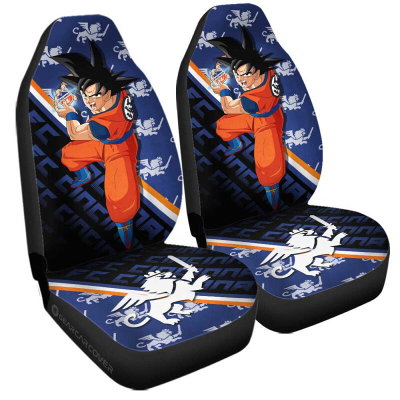 FC Cincinnati Car Seat Covers Goku Car Accessories For Fans