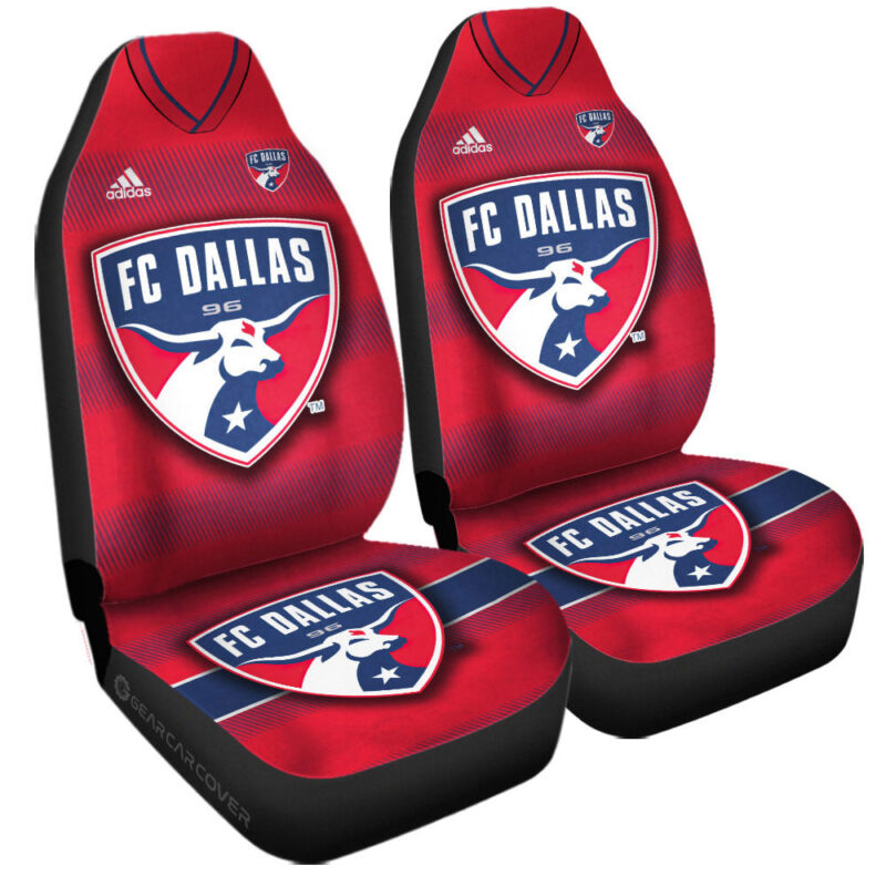 FC Dallas Car Seat Covers Custom Car Accessories For Fans
