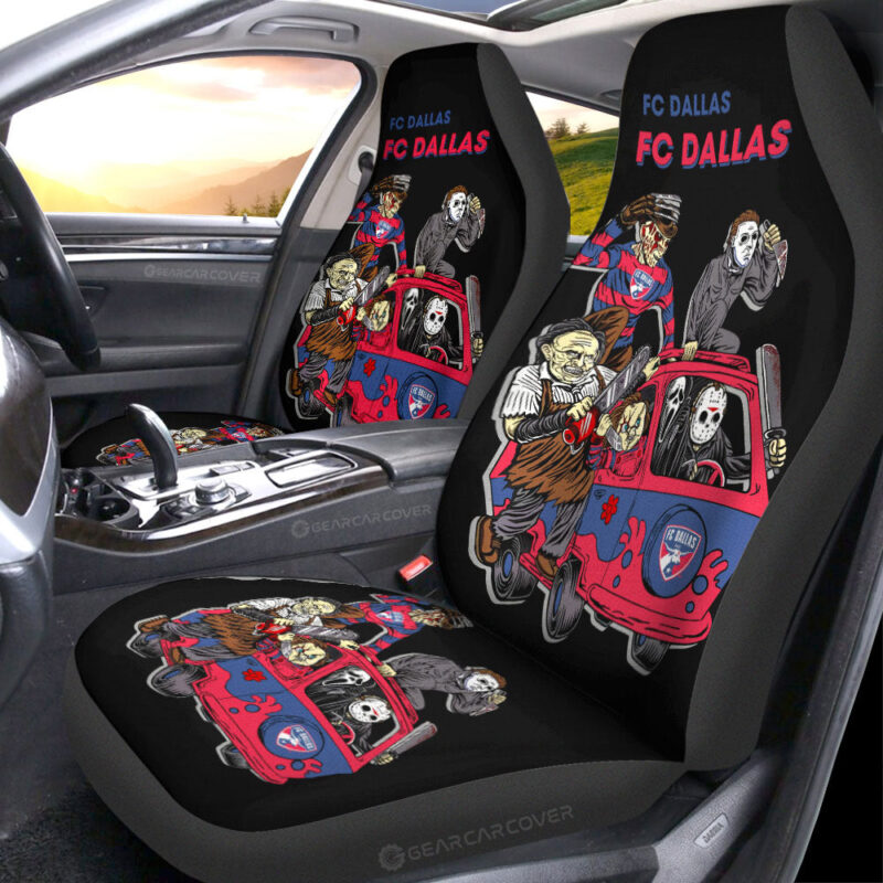 FC Dallas Car Seat Covers Custom Car Accessories