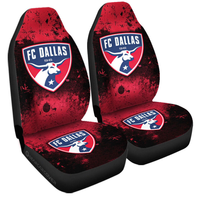 FC Dallas Car Seat Covers Custom Car Accessories