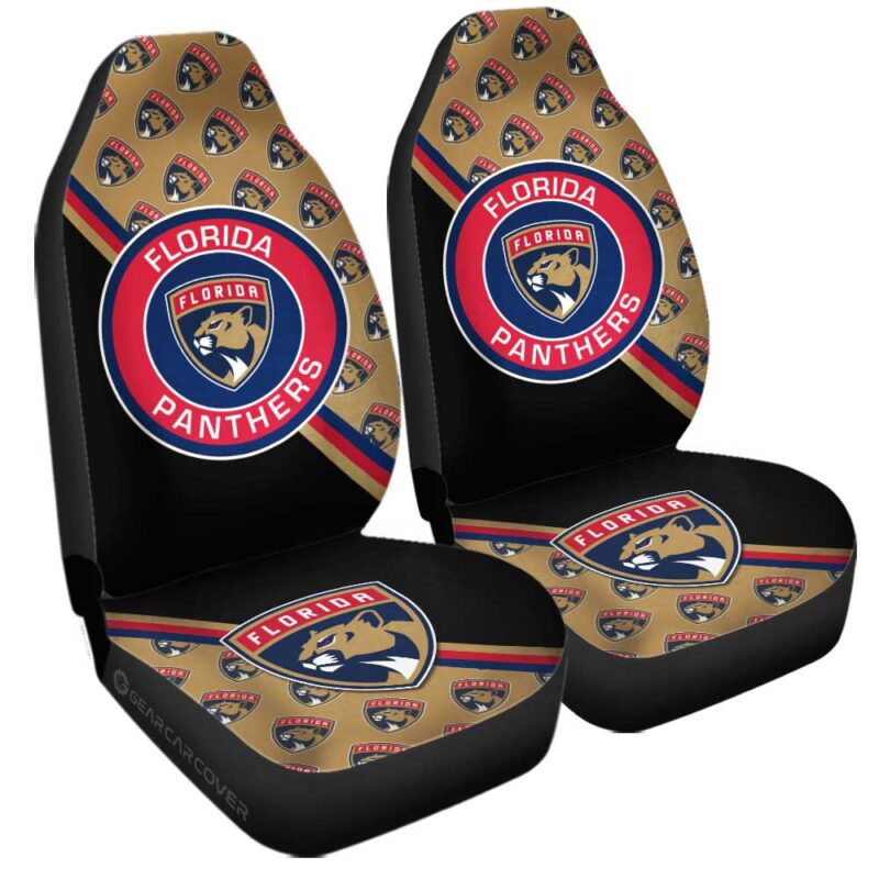 Florida Panthers Car Seat Covers Custom Car Accessories For Fans
