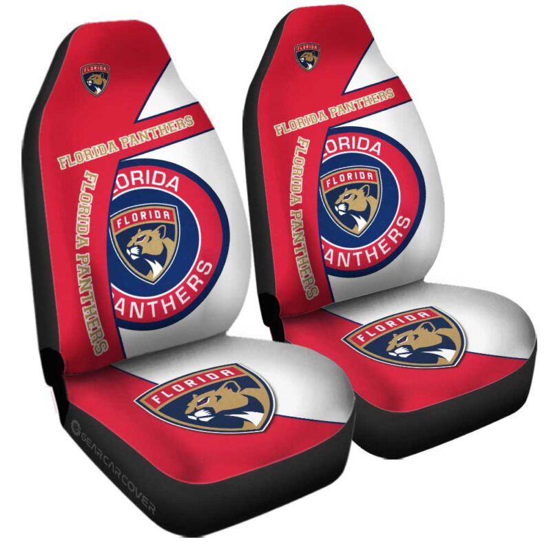 Florida Panthers Car Seat Covers Custom Car Accessories For Fans