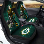 Green Bay Packers Car Seat Covers Buzz Lightyear Car Accessories For Fan