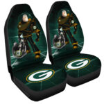 Green Bay Packers Car Seat Covers Buzz Lightyear Car Accessories For Fan