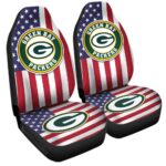 Green Bay Packers Car Seat Covers Custom Car Decor Accessories