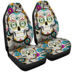 Green Bay Packers Car Seat Covers Custom Sugar Skull Car Accessories