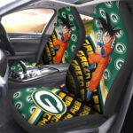 Green Bay Packers Car Seat Covers Goku Car Accessories For Fans