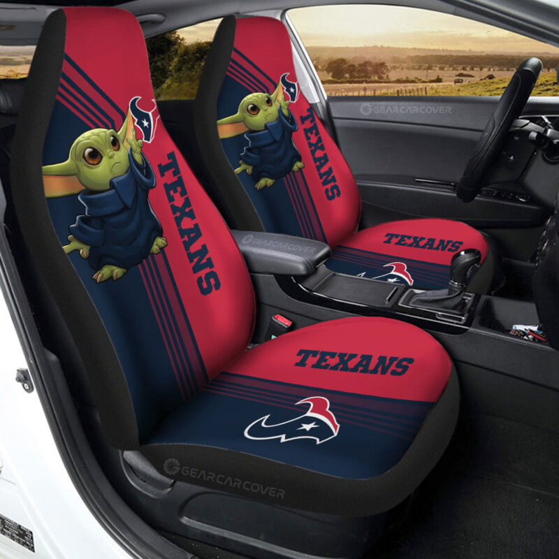 Houston Texans Car Seat Covers Baby Yoda Car Accessories