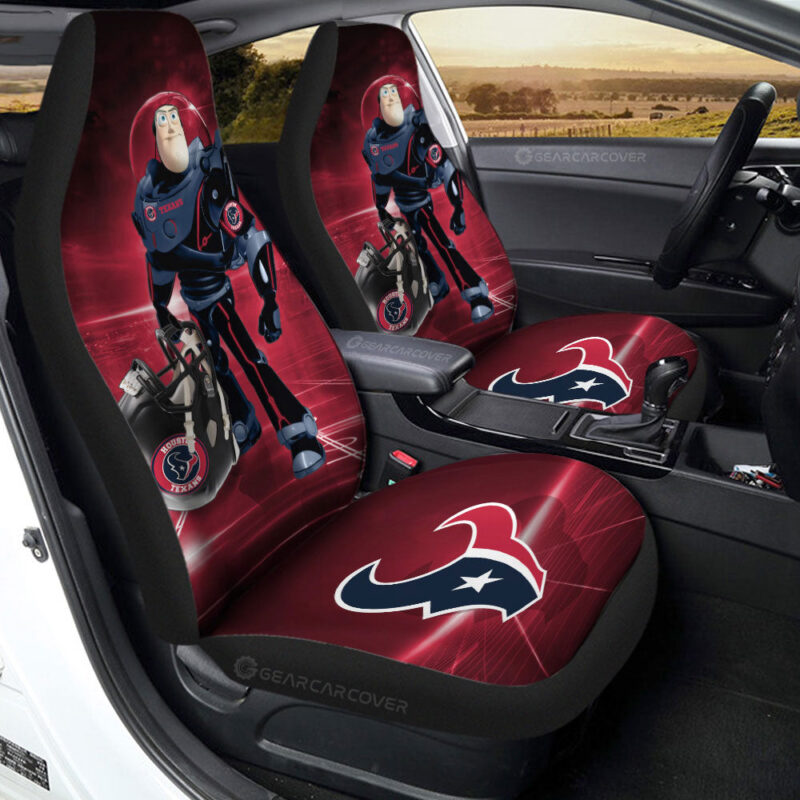 Houston Texans Car Seat Covers Buzz Lightyear Car Accessories For Fan