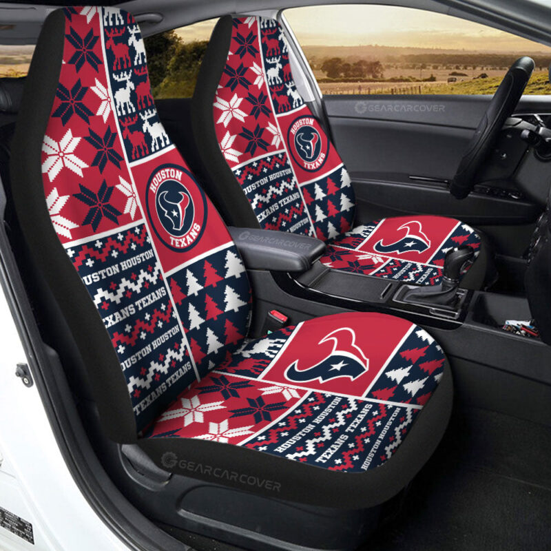 Houston Texans Car Seat Covers Custom Ugly Style Car Accessories