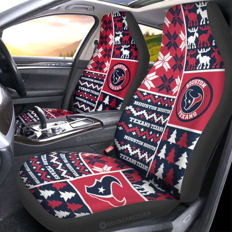 Houston Texans Car Seat Covers Custom Ugly Style Car Accessories