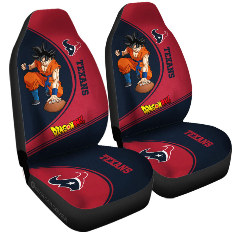 Houston Texans Car Seat Covers Goku Car Accessories For Fans
