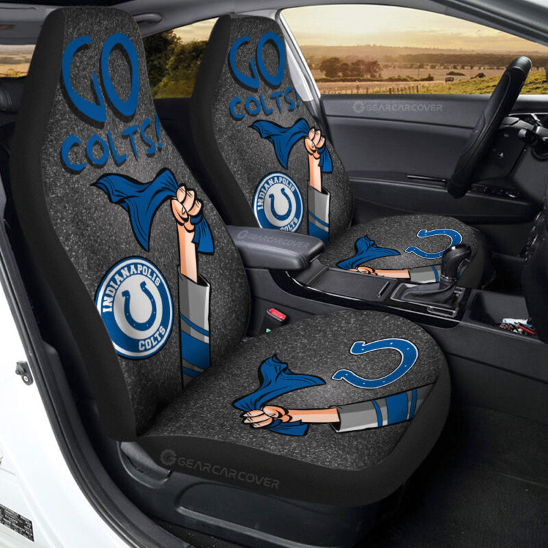 Indianapolis Colts Car Seat Covers Custom Car Accessories
