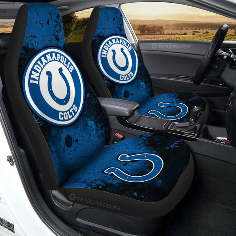 Indianapolis Colts Car Seat Covers Custom Car Accessories