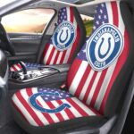 Indianapolis Colts Car Seat Covers Custom Car Decor Accessories
