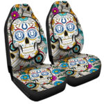Indianapolis Colts Car Seat Covers Custom Sugar Skull Car Accessories