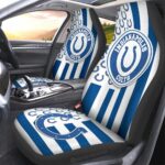 Indianapolis Colts Car Seat Covers Custom US Flag Style