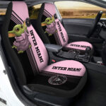 Inter Miami CF Car Seat Covers Baby Yoda Car Accessories