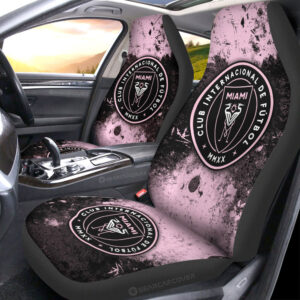 Inter Miami CF Car Seat Covers Custom Car Accessories