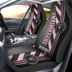 Inter Miami CF Car Seat Covers Custom Car Accessories