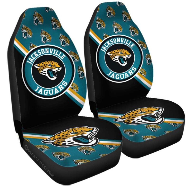 Jacksonville Jaguars Car Seat Covers Custom Car Accessories For Fans