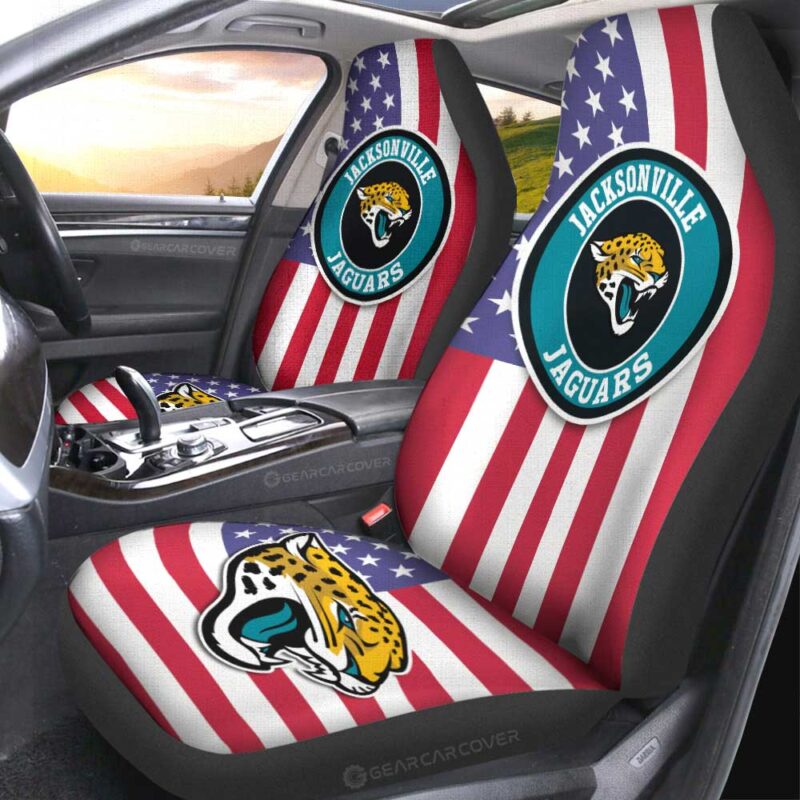 Jacksonville Jaguars Car Seat Covers Custom Car Decor Accessories