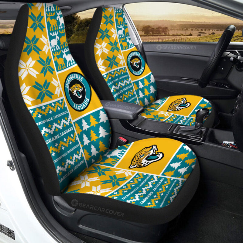 Jacksonville Jaguars Car Seat Covers Custom Ugly Style Car Accessories
