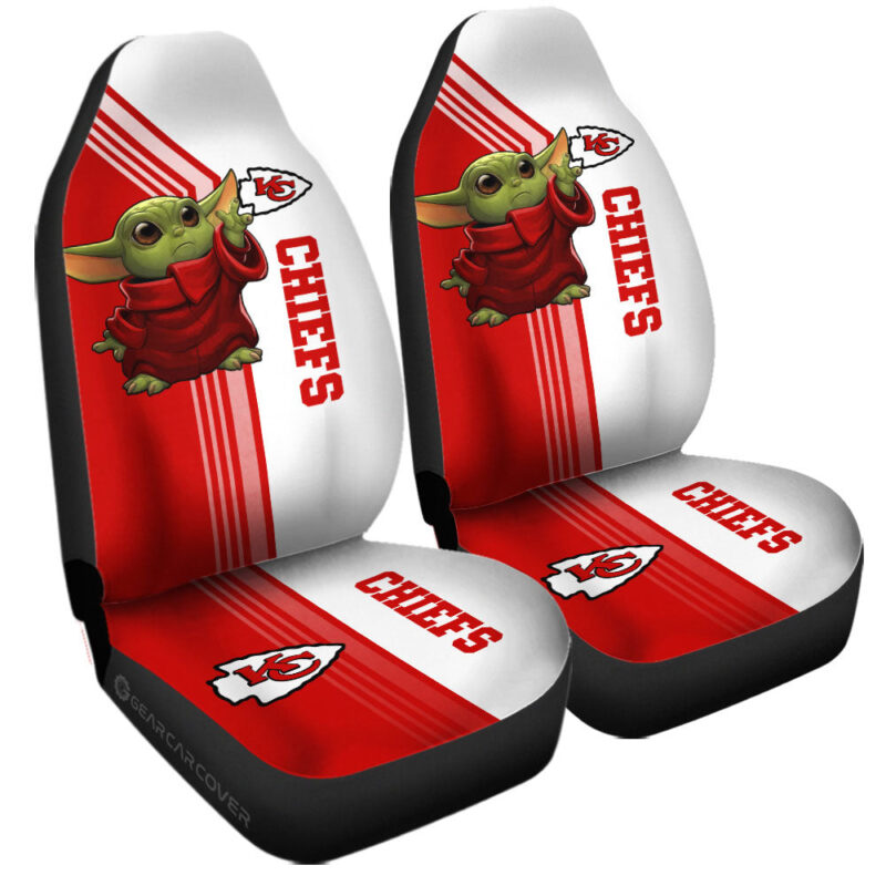 Kansas City Chiefs Car Seat Covers Baby Yoda Car Accessories
